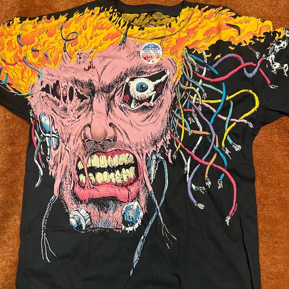 Liquid Blue Dark Fantasy Logan Overload Wolverine T Shirt - Picture 1 of 5